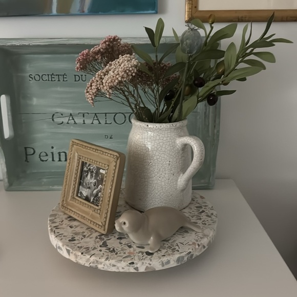 French Country Inspired Crackle Glazed Garden Jug - Picture 7 of 7